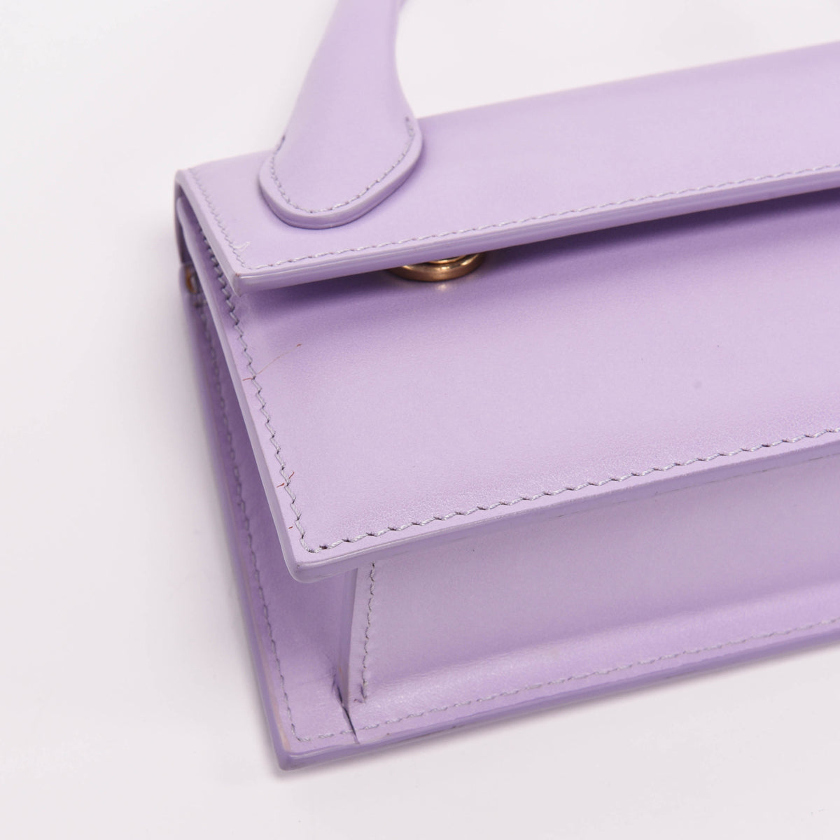 Jacquemus Lilac Calfskin Le Chiquito Long Bag