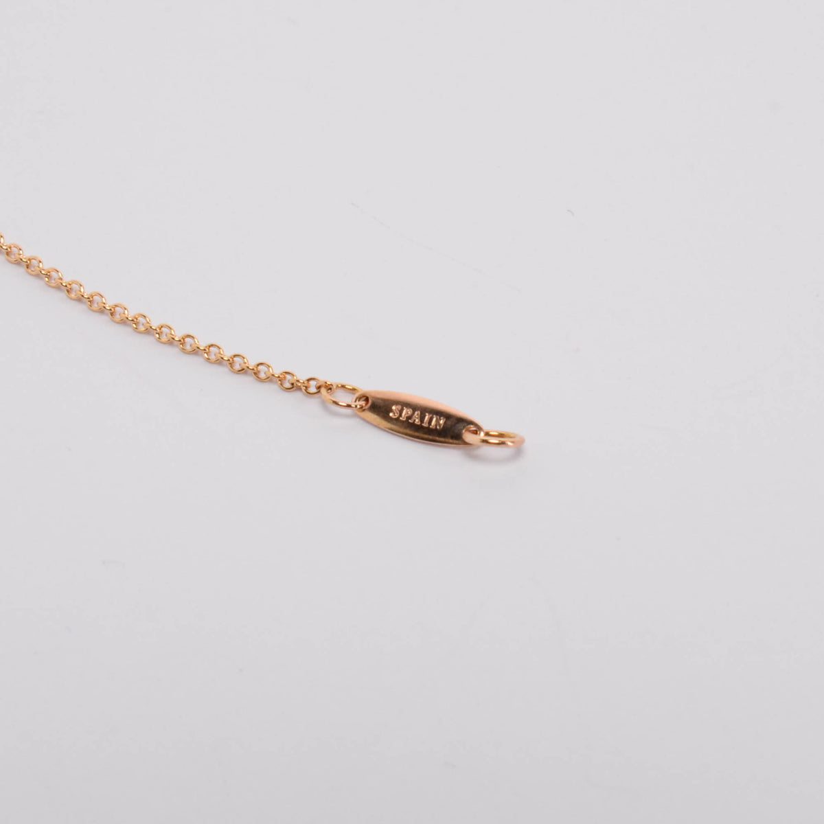 Tiffany & Co 18k Rose Gold Elsa Peretti Teardrop Pendant