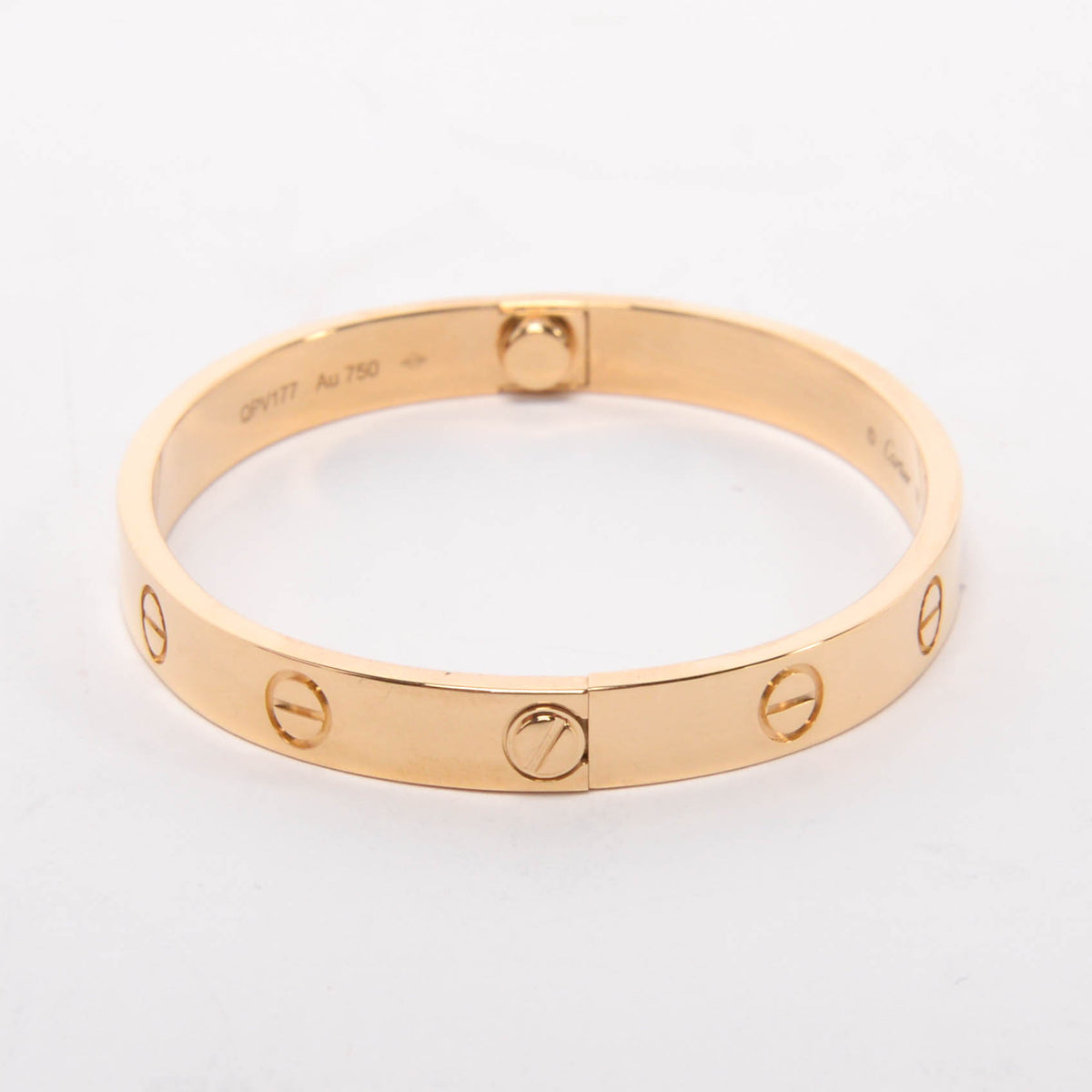 Cartier 18k Yellow Gold Classic Model Love Bracelet