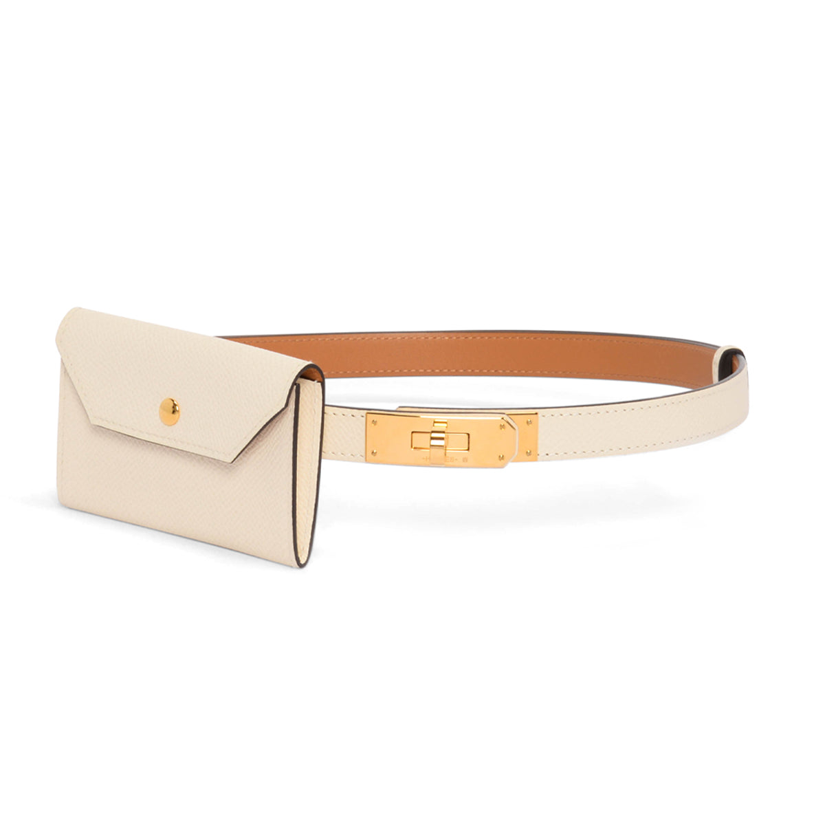 Hermes Nata Epsom Kelly Pocket 18 Belt