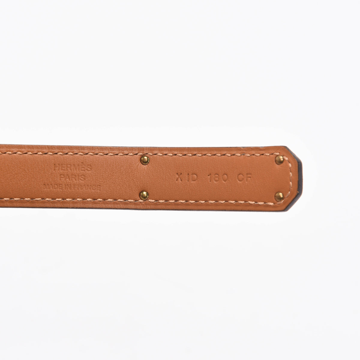 Hermes Gold Epsom Kelly 18 Belt