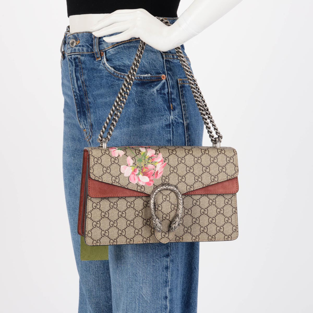Gucci Blooms GG Supreme Small Dionysus Bag