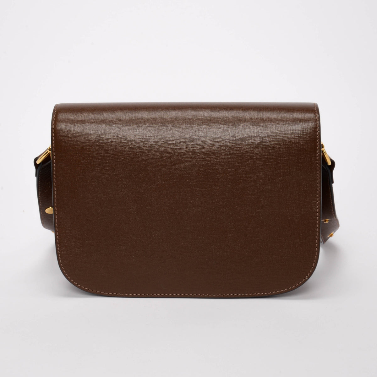 Gucci Brown Calfskin Medium Horsebit 1955 Shoulder Bag