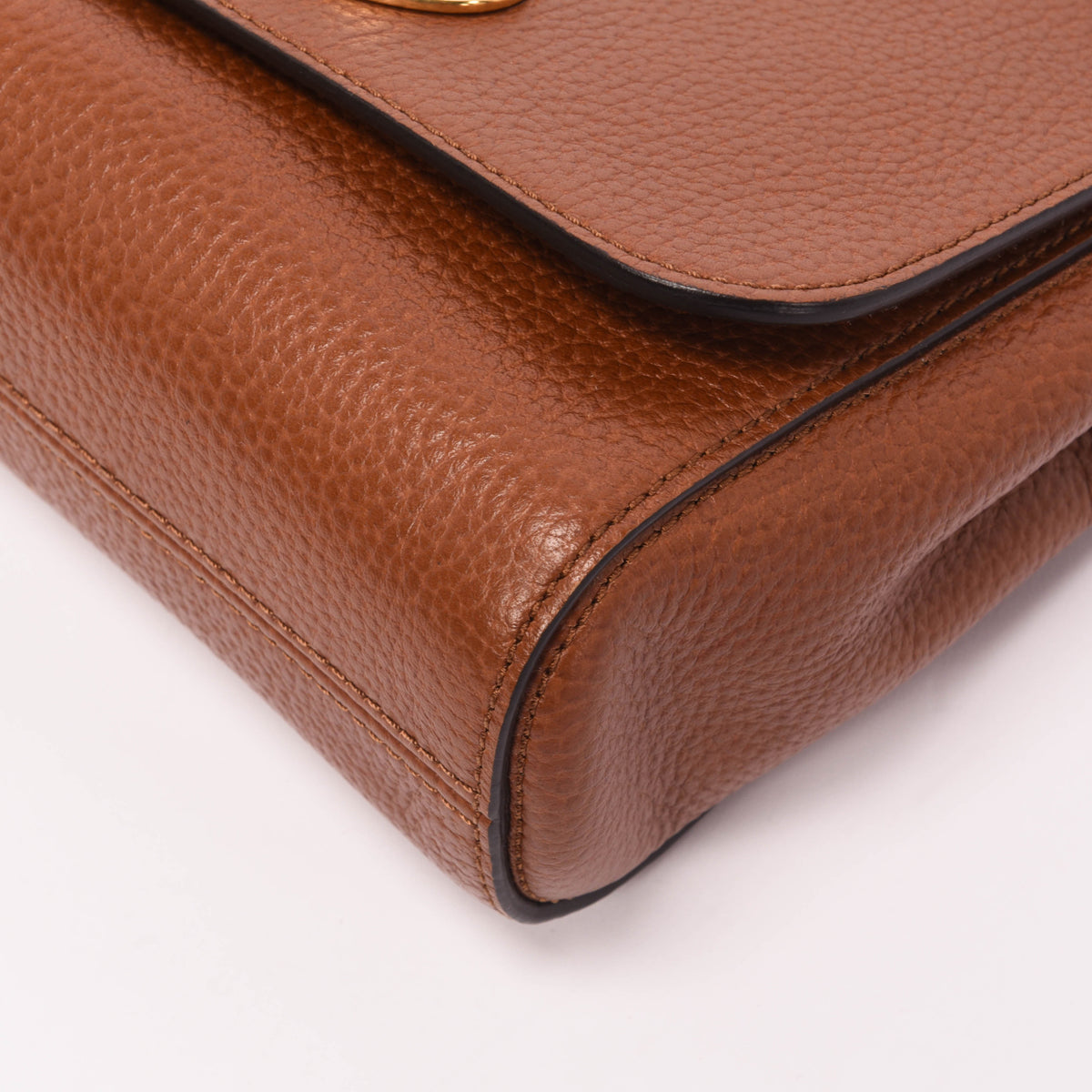 Mulberry Oak Grained Leather Small Lily Bag