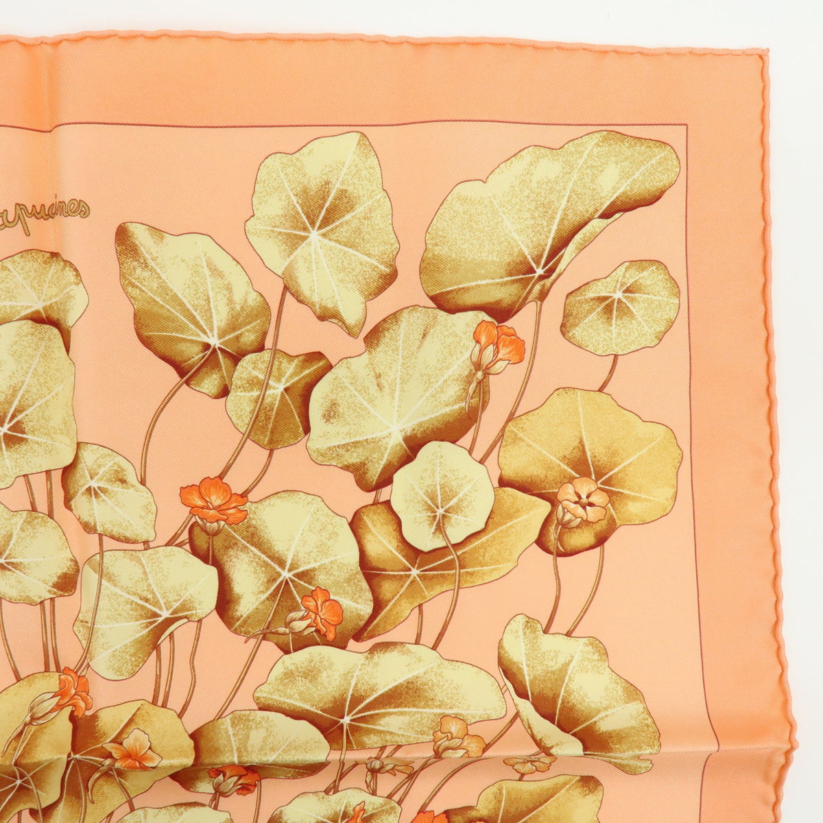 Hermes Les Capucines & Effluves Pocket Square Scarves
