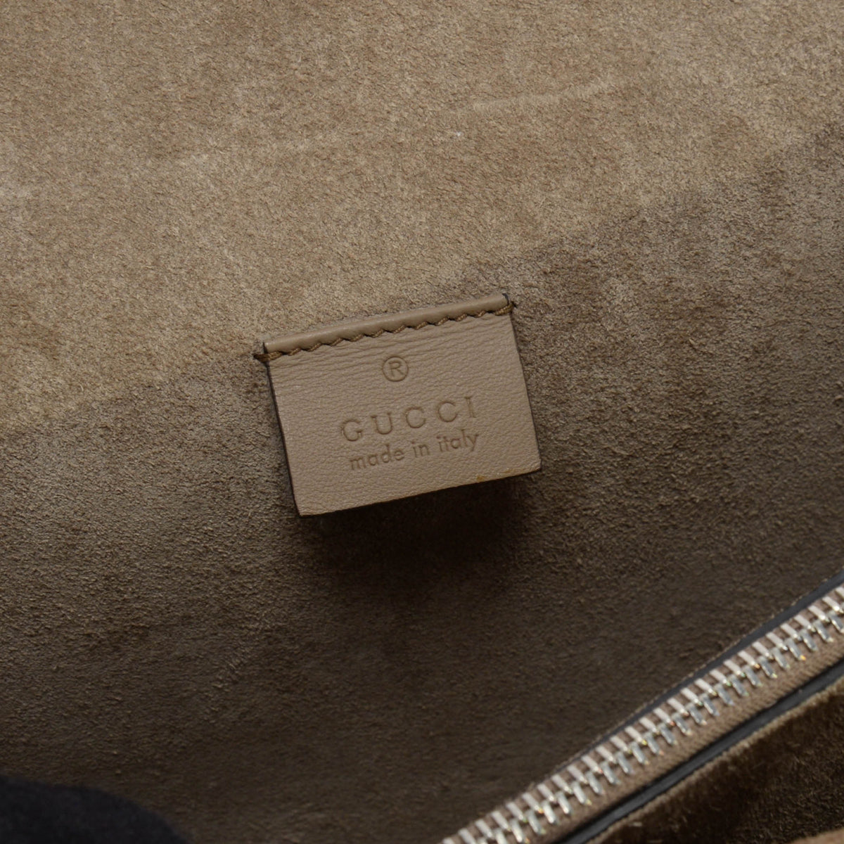 Gucci Beige GG Supreme Medium Dionysus Shoulder Bag