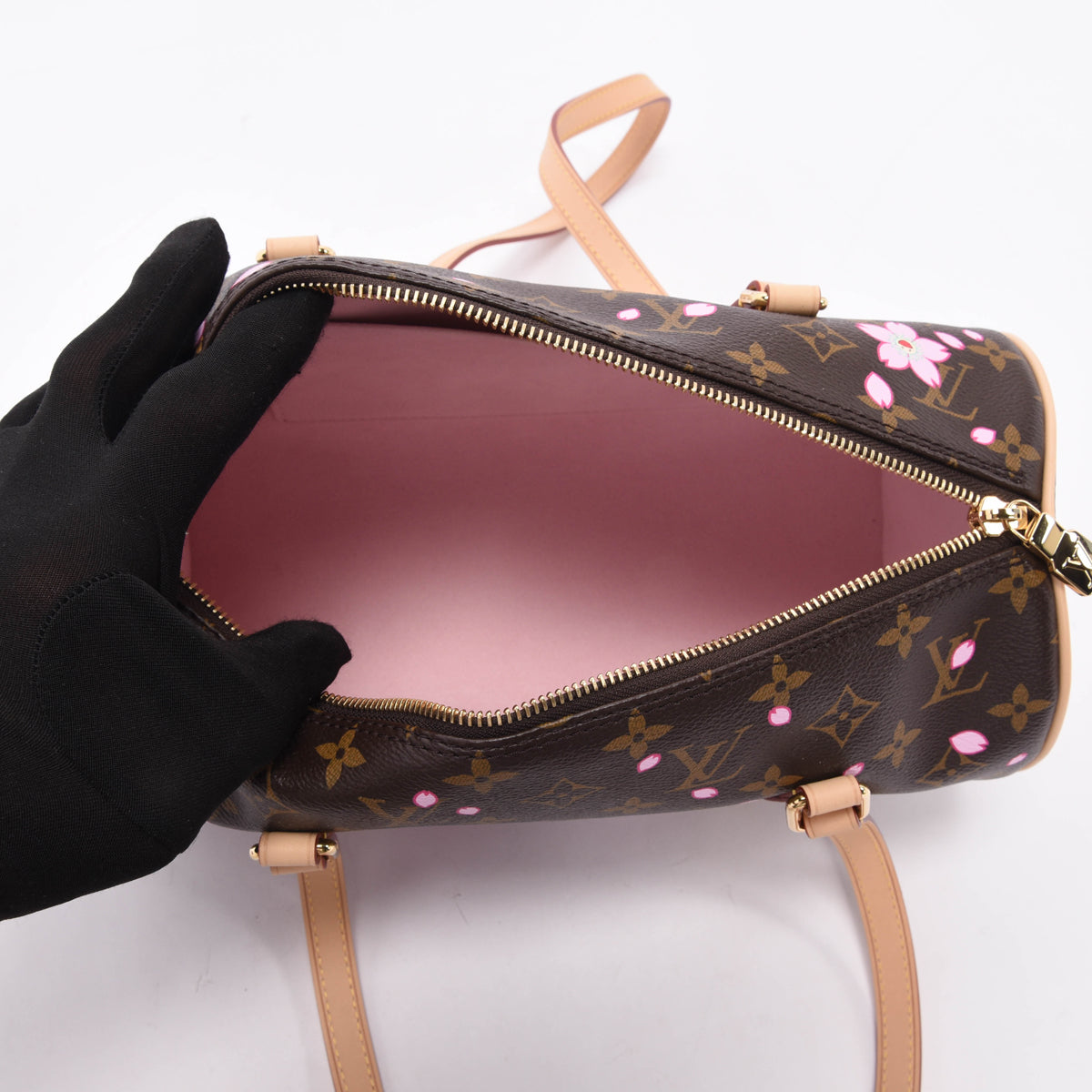 Louis Vuitton x TM Cherry Blossom Monogram Papillon 30 + Mini Pouch