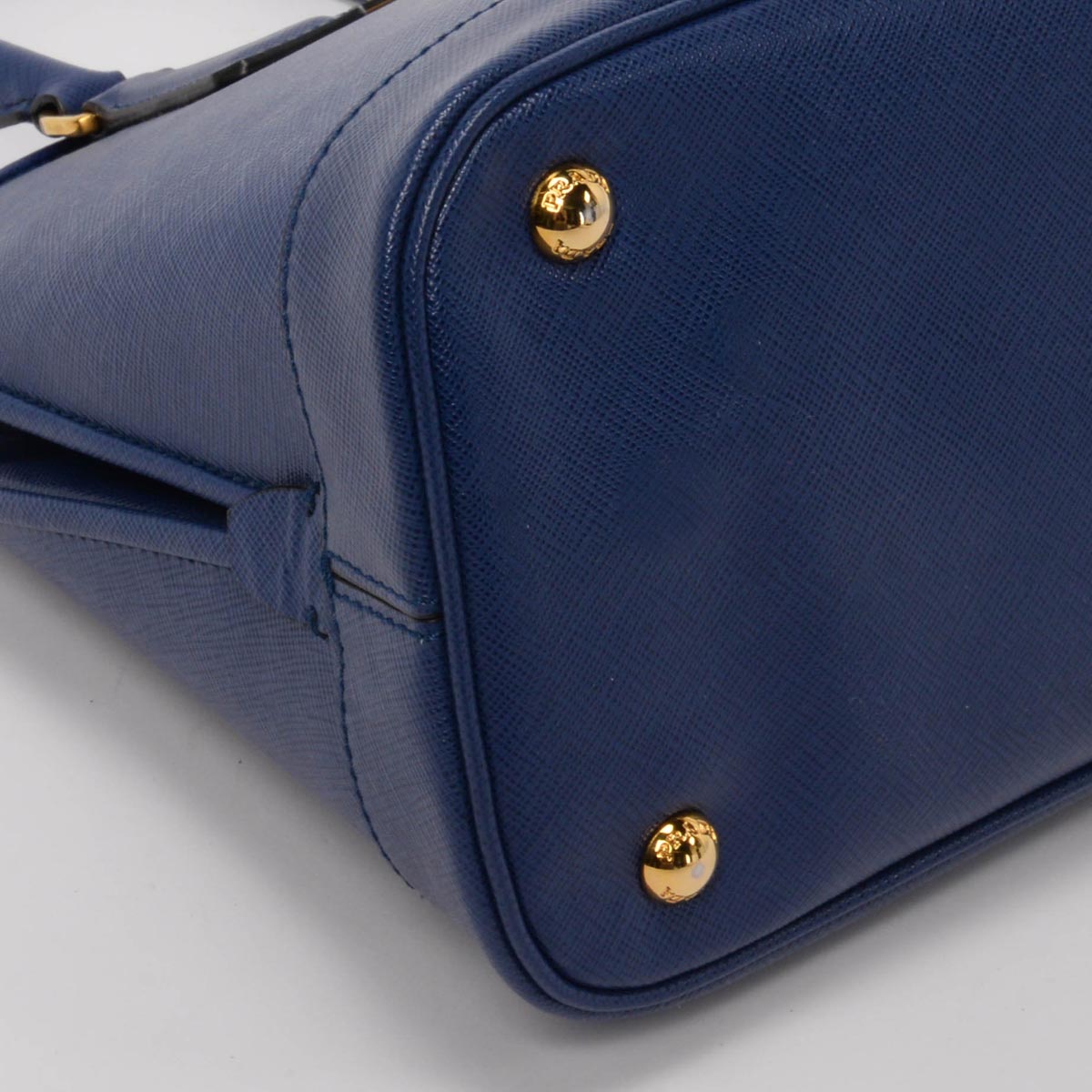 Prada Bluette Saffiano Small Promenade Tote