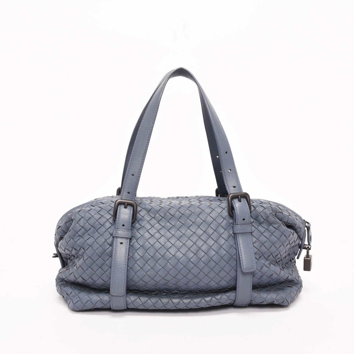 Bottega Veneta Light Purple Intrecciato Montaigne Bag