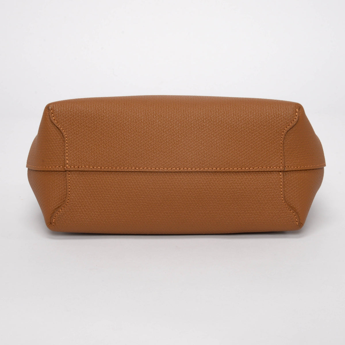 Longchamp Tan Calfskin Small Le Roseau Bag