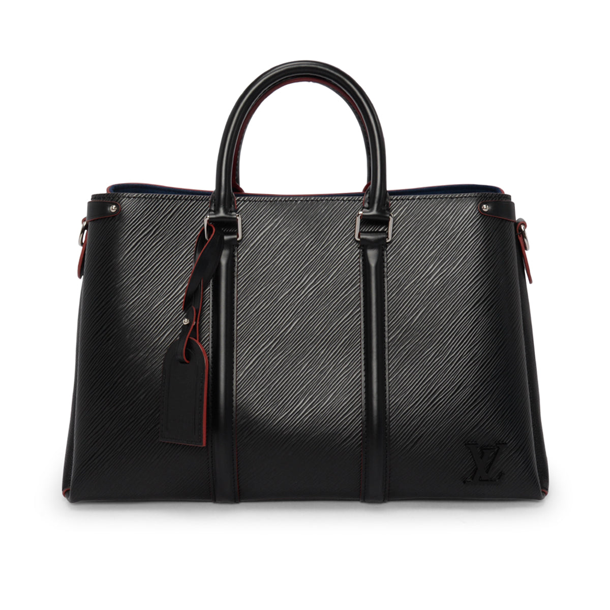Louis Vuitton Black Epi Leather Soufflot NM MM