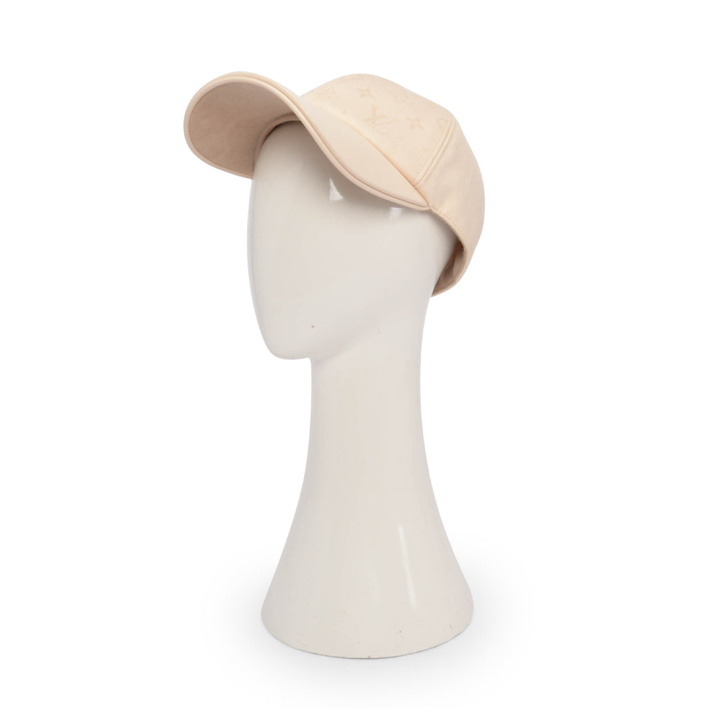 Louis Vuitton Cream Monogram Jacquard LV First Cap