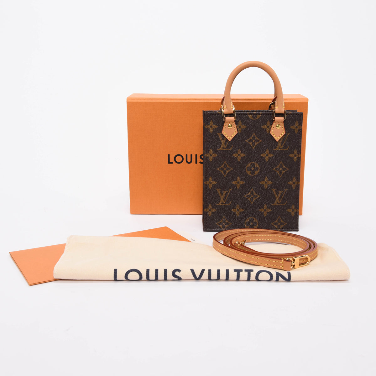 Louis Vuitton Monogram Canvas Petit Sac Plat
