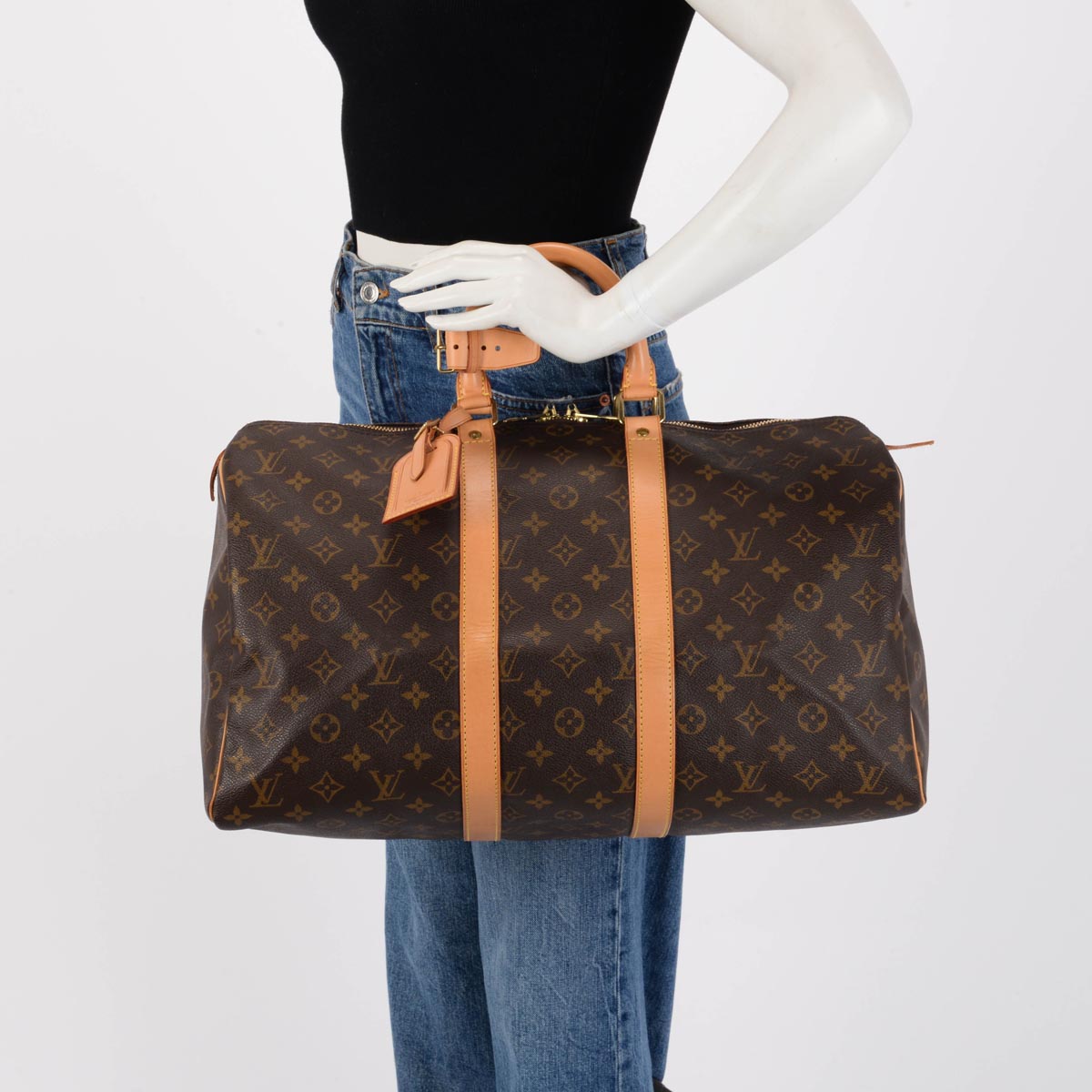 Louis Vuitton Monogram Canvas Keepall 45