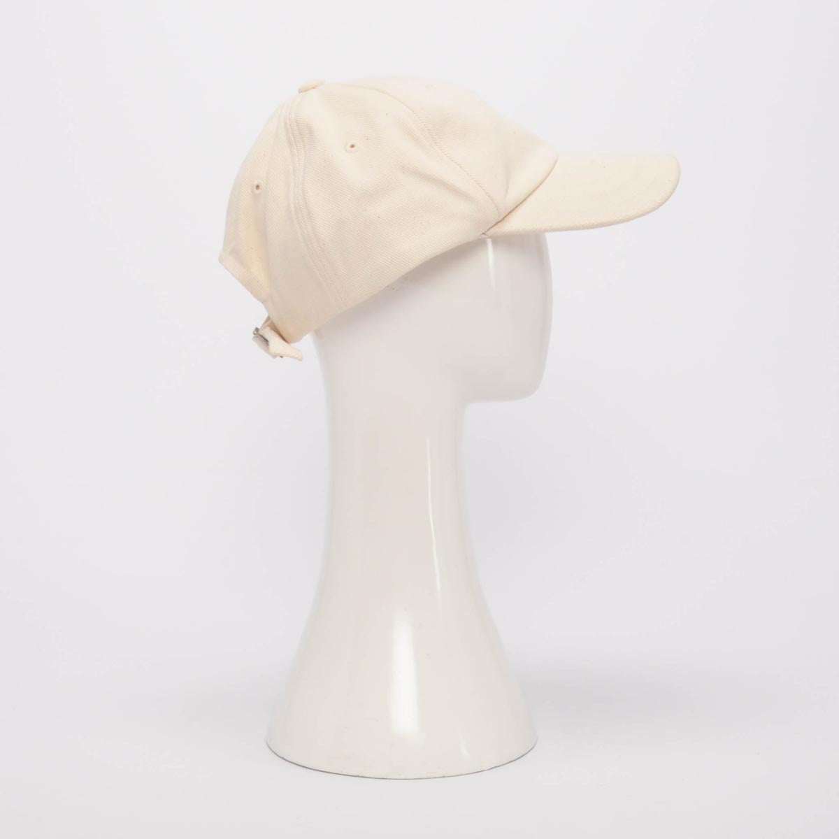 Jacquemus Cream Canvas La Casquette Jacquemus Cap