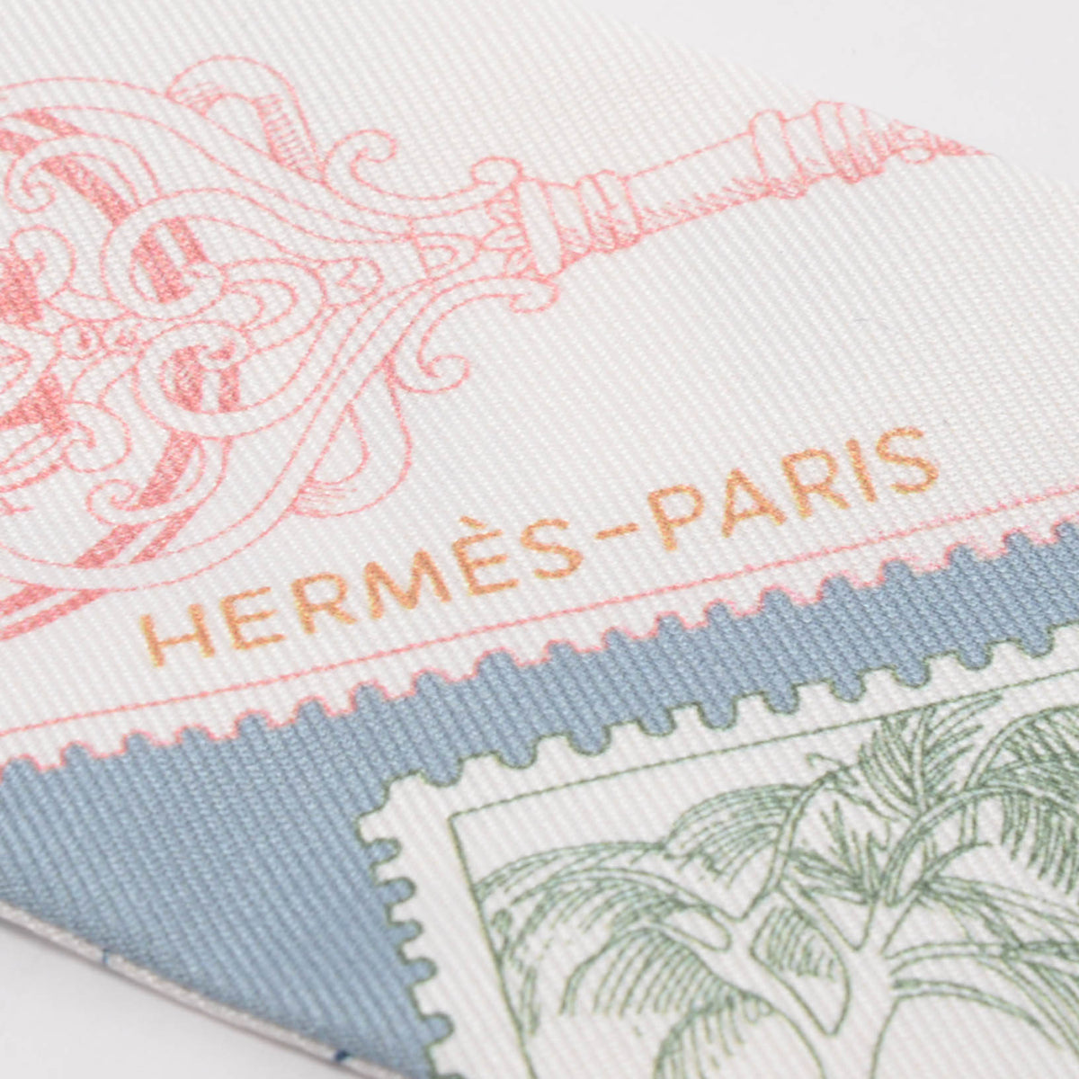 Hermes Bleu Moyen Silk Le Philateliste du Faubourg Twilly