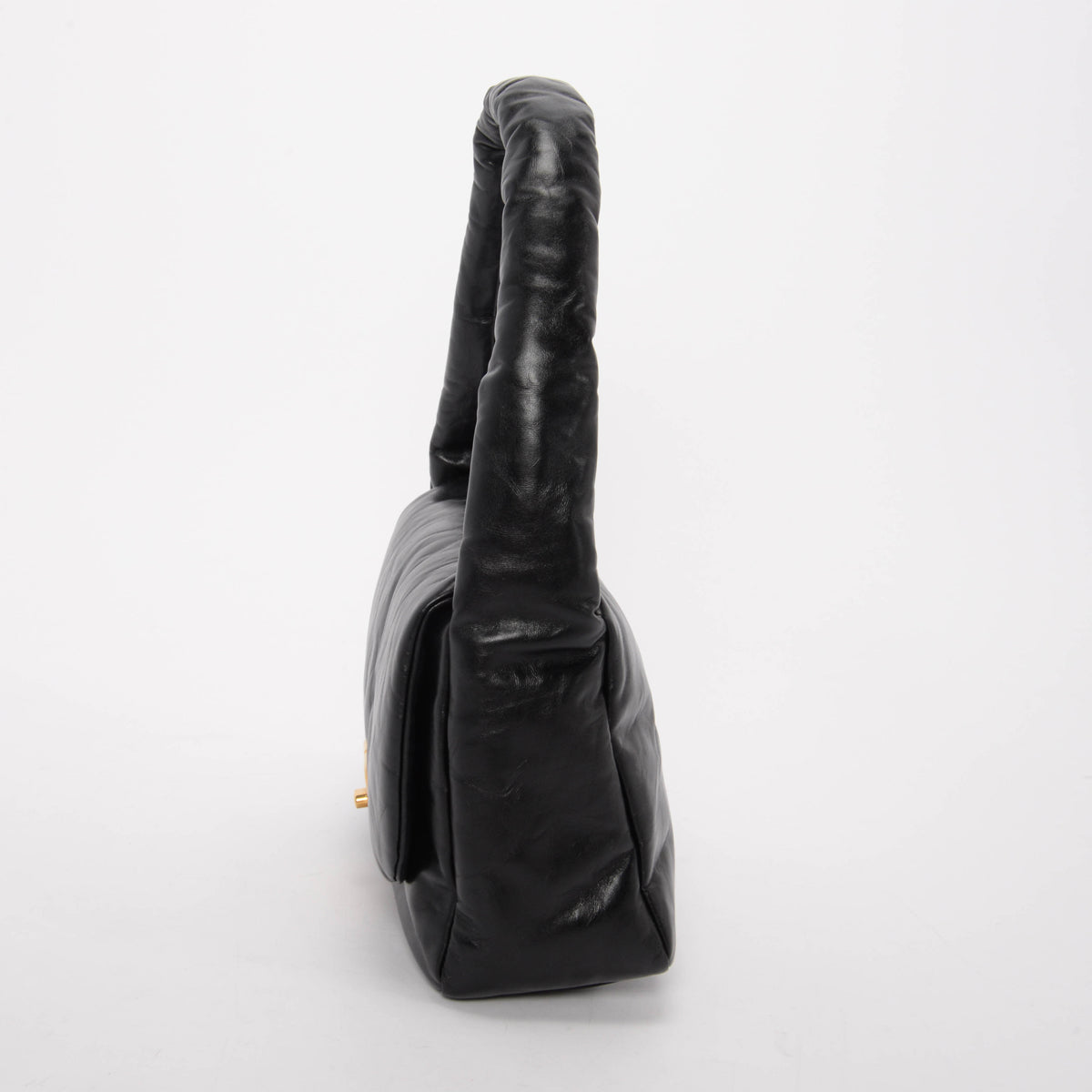 Balenciaga Black Soft Calf Small Monaco Sling Bag