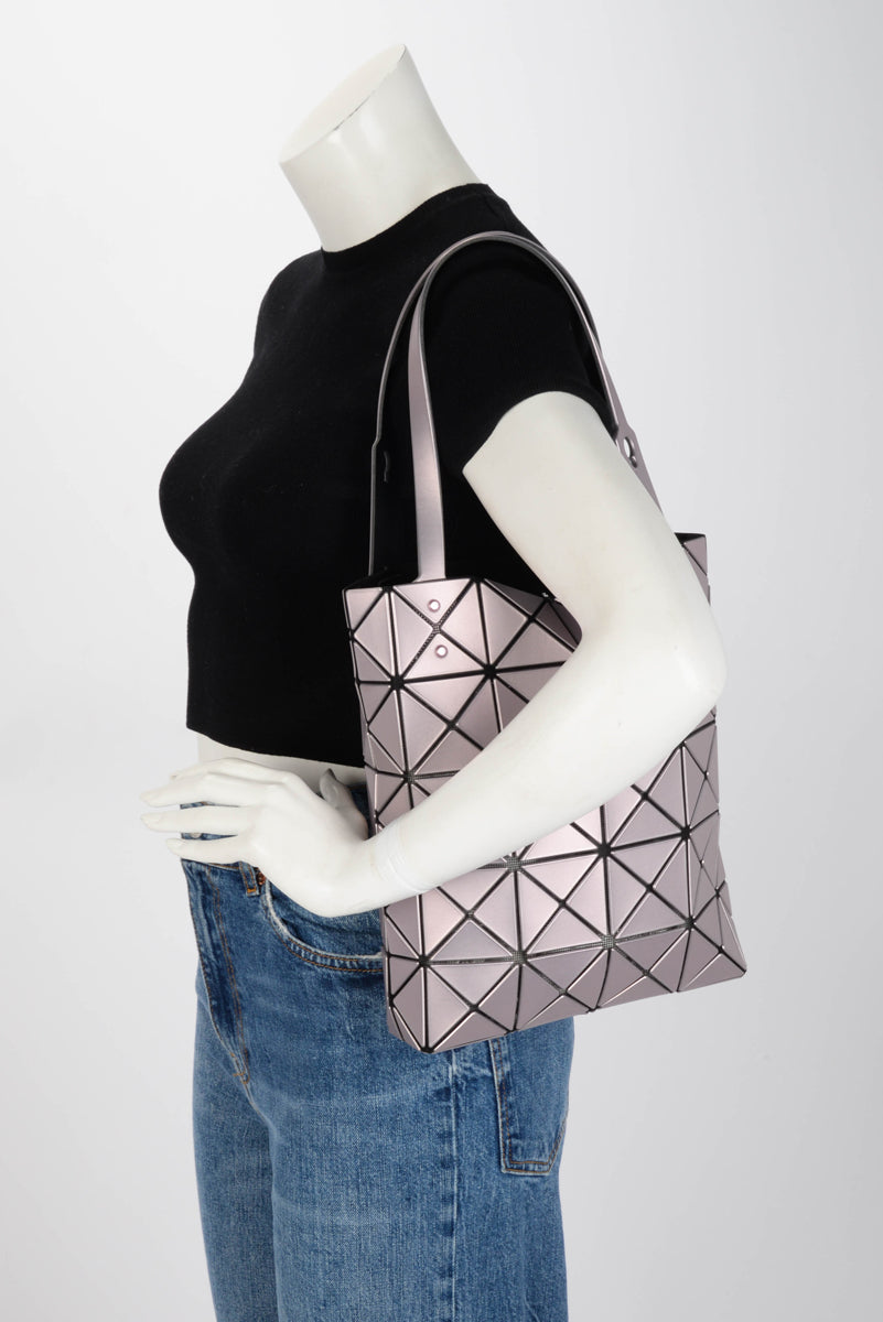 Issey Miyake Metallic Pink Prism Plus Bao Bao Tote