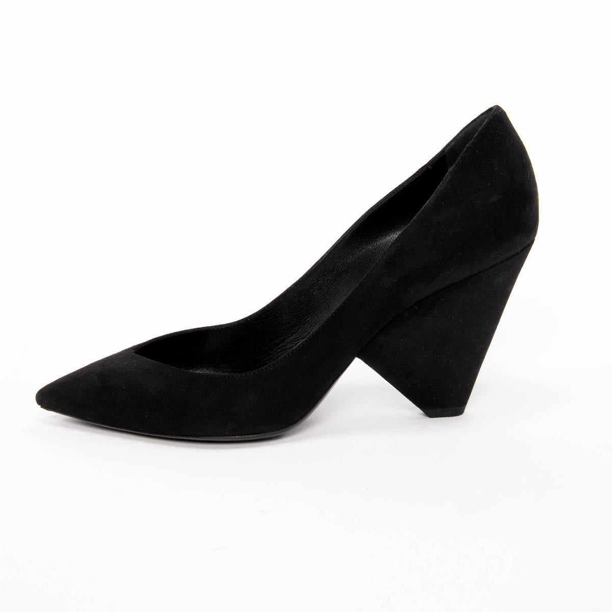 Saint Laurent Black Suede Niki 85 Pumps 39