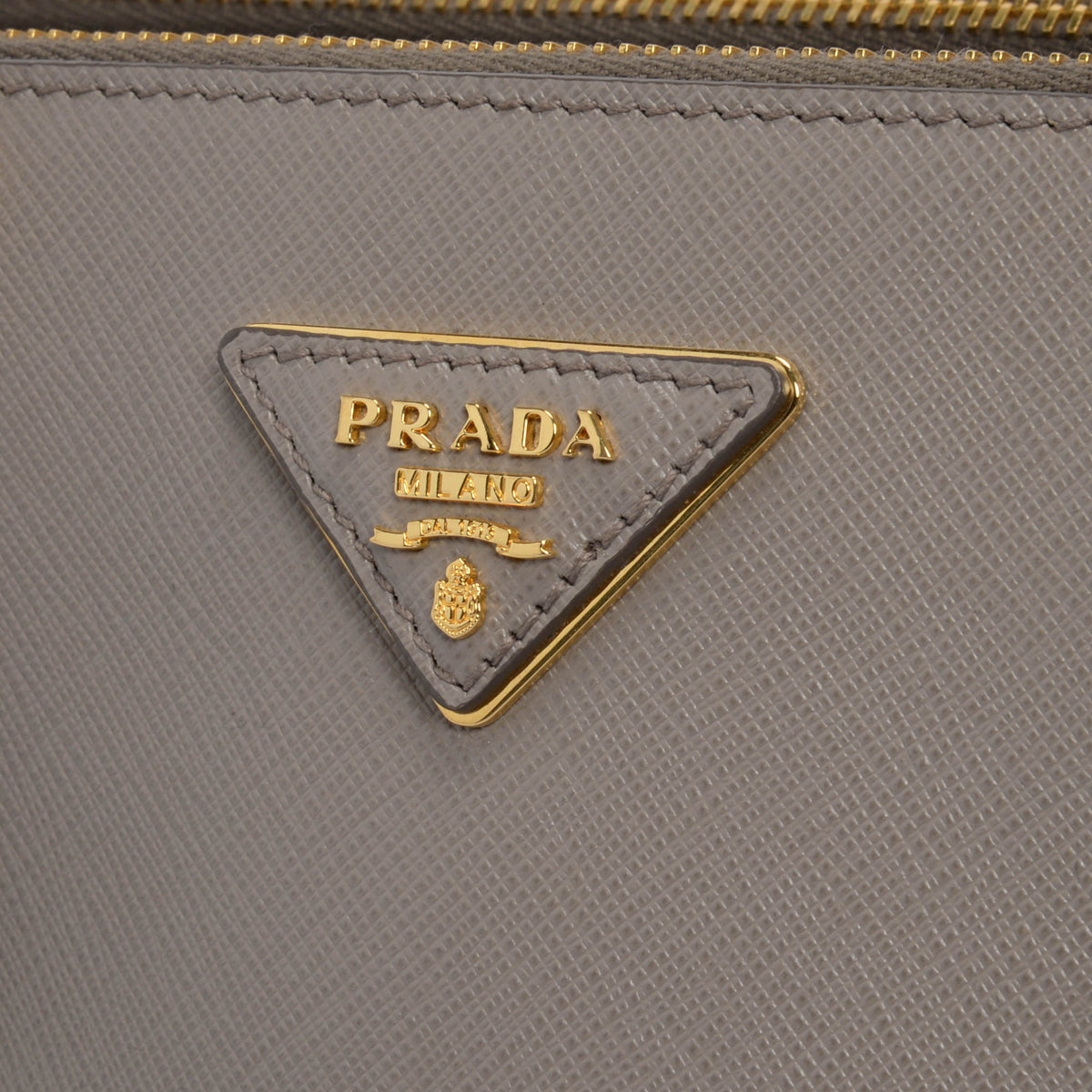 Prada Argilla Saffiano Lux Large Galleria Tote