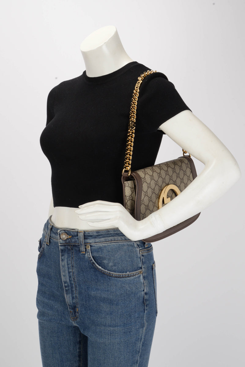 Gucci GG Supreme Small Blondie Bag