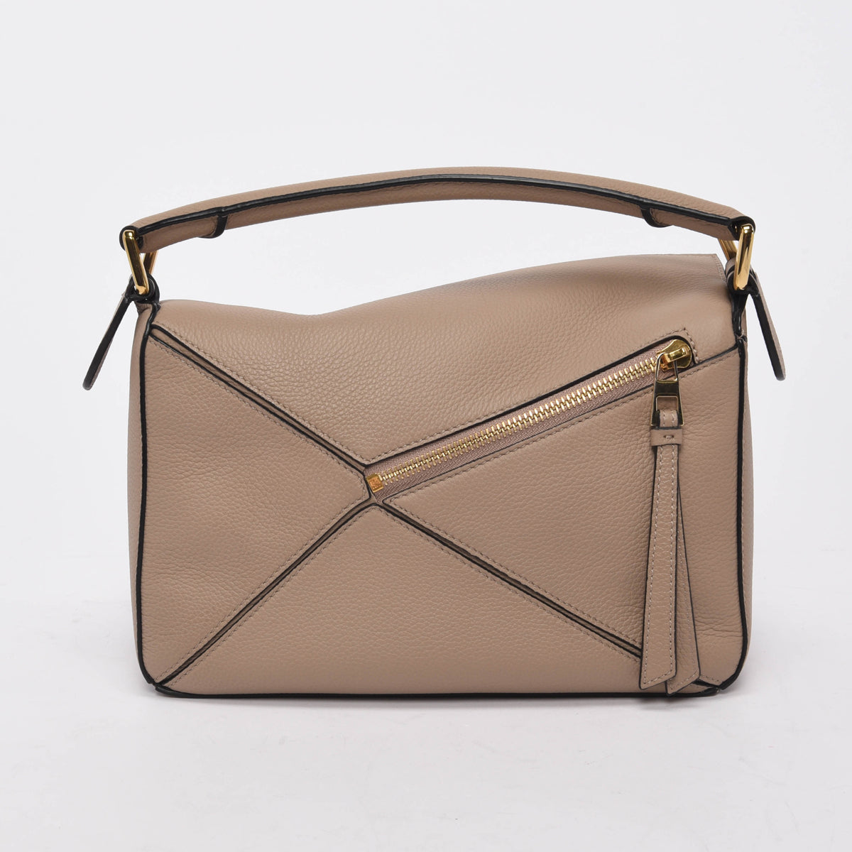 Loewe Sand Grained Calfskin Small Puzzle Bag