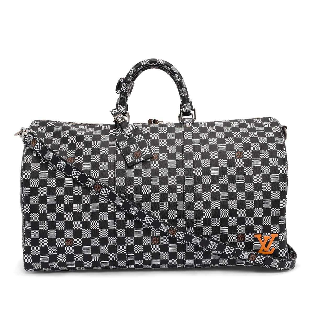 Louis vuitton black damier duffle bag online