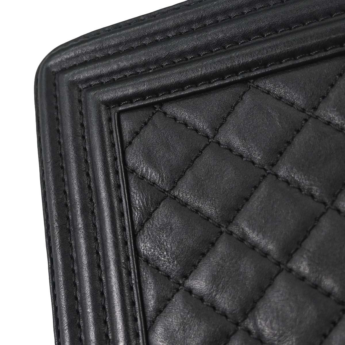 Chanel Black Calfskin Paris-Dallas Medium Boy Bag