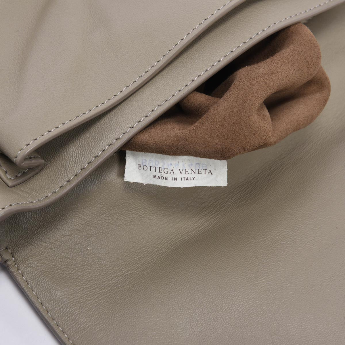 Bottega Veneta Stone Nappa Intrecciato Small Saddle Bag