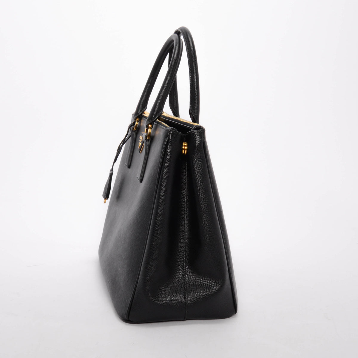 Prada Black Saffiano Large Galleria Tote
