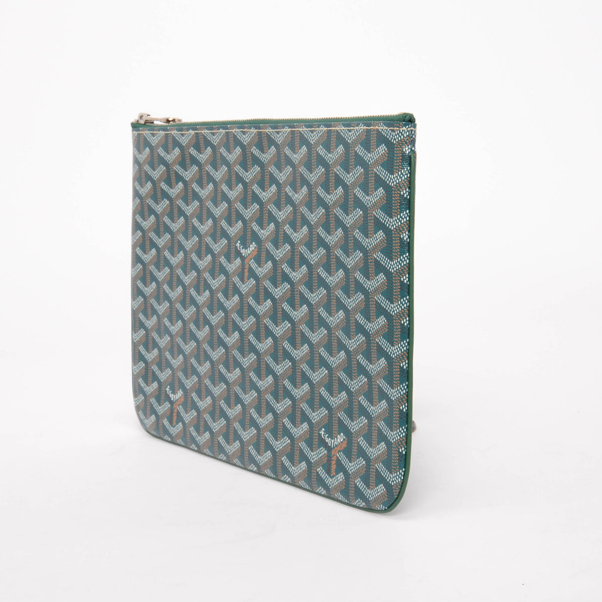 Goyard Green Goyardine Senat MM Pouch