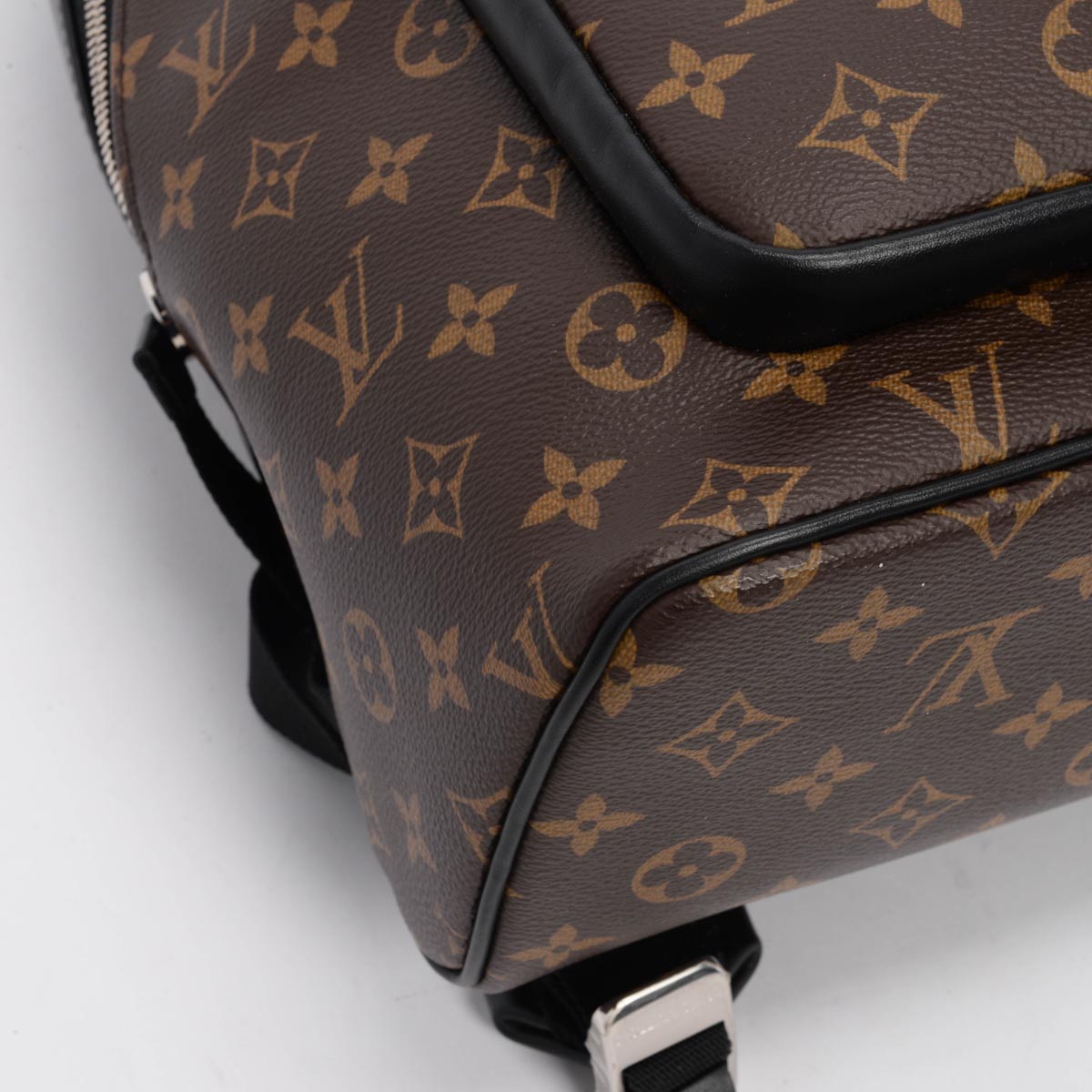 Louis Vuitton Black Monogram Macassar Josh Backpack