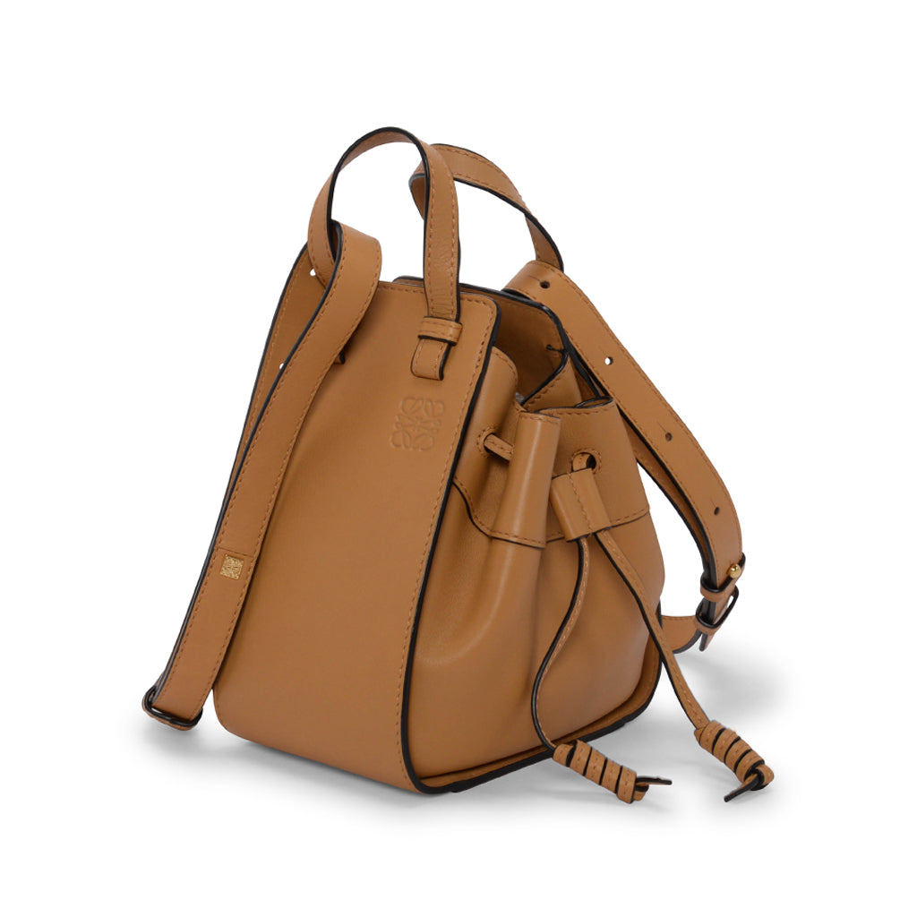 Loewe Honey Calfskin Hammock Drawstring Mini Bag