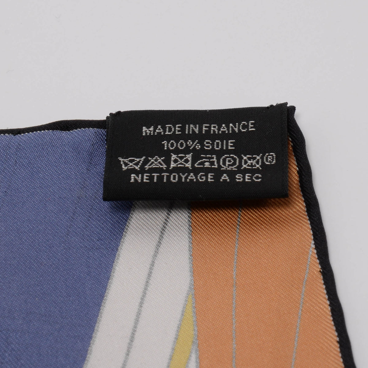 Hermes Camel Silk Mystere au 24 Faubourg Scarf