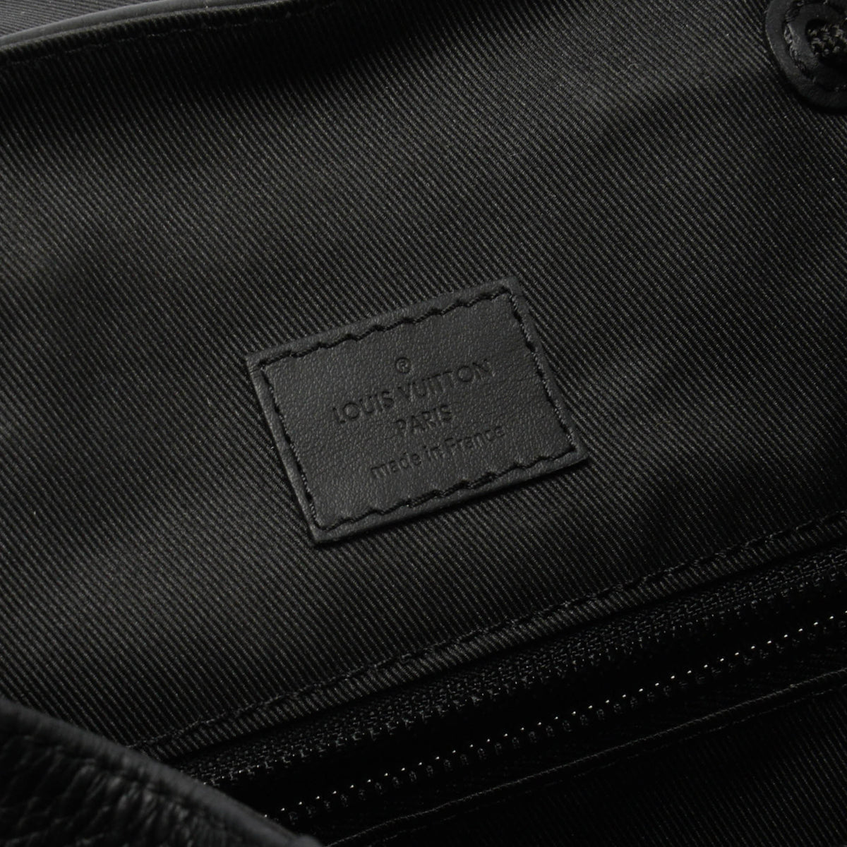 Louis Vuitton Black Monogram Taurillon Christopher PM Backpack