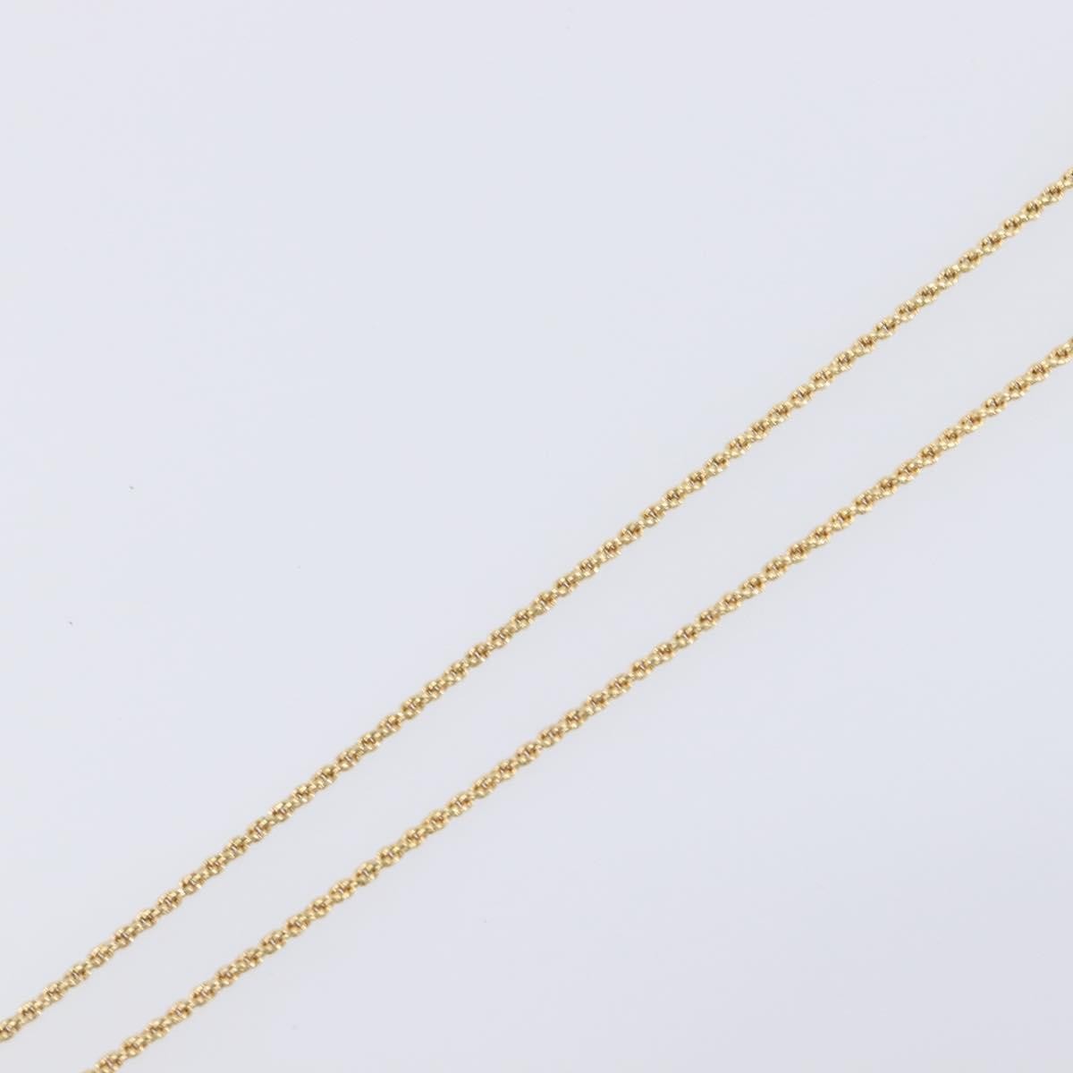 Dior Vintage Gold Tone Crystal Pendant