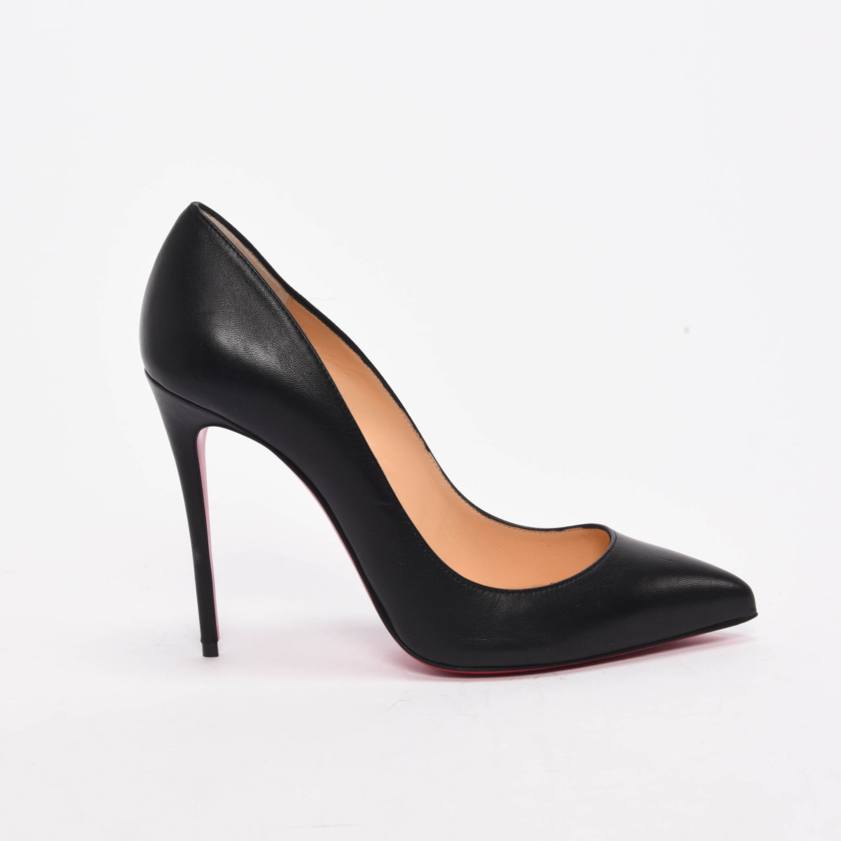 Christian Louboutin Black Nappa Pigalle Follies 100 Pumps 39