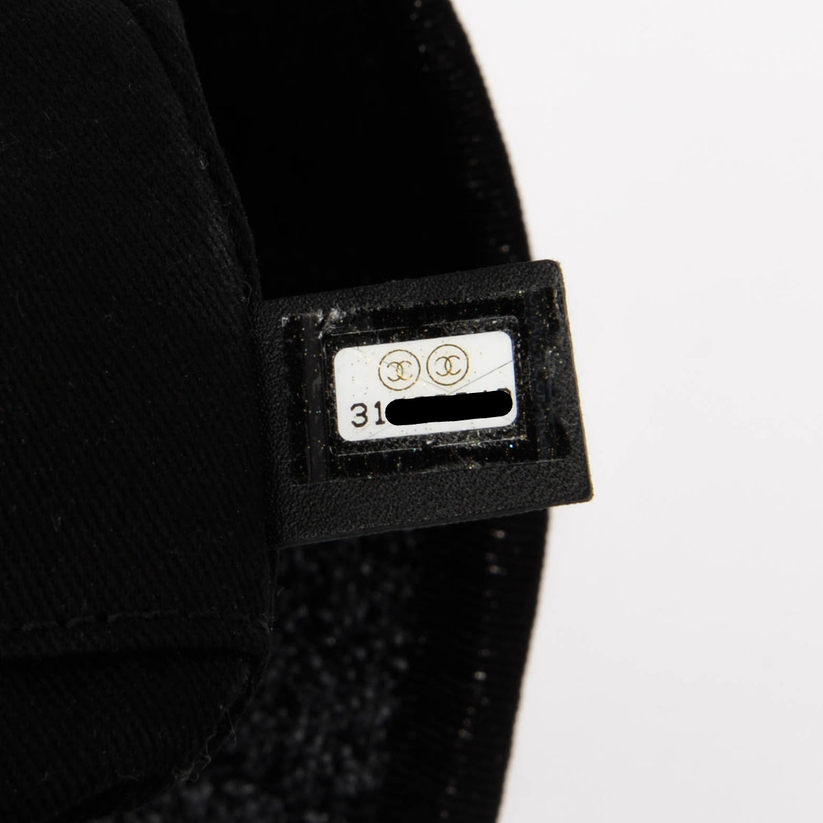 Chanel Blue Glitter Tweed Medium Deauville Tote