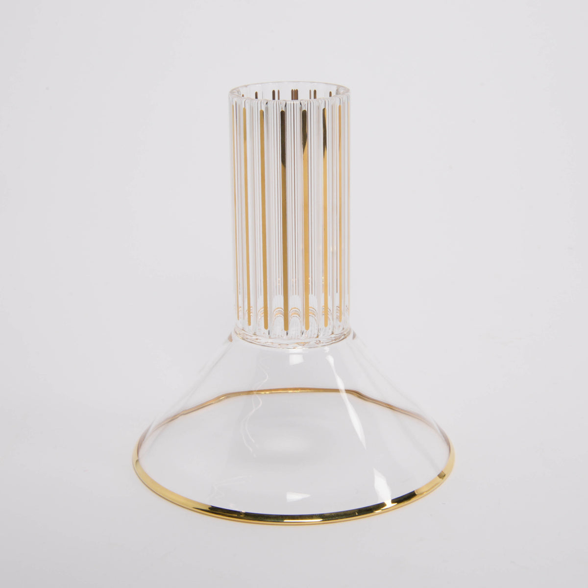 Bulgari Glass Candle Holder Set