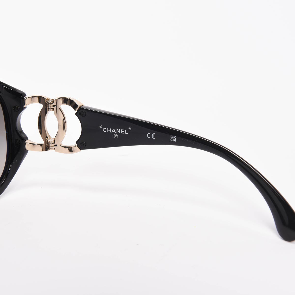 Chanel Black Pearl CC Sunglasses