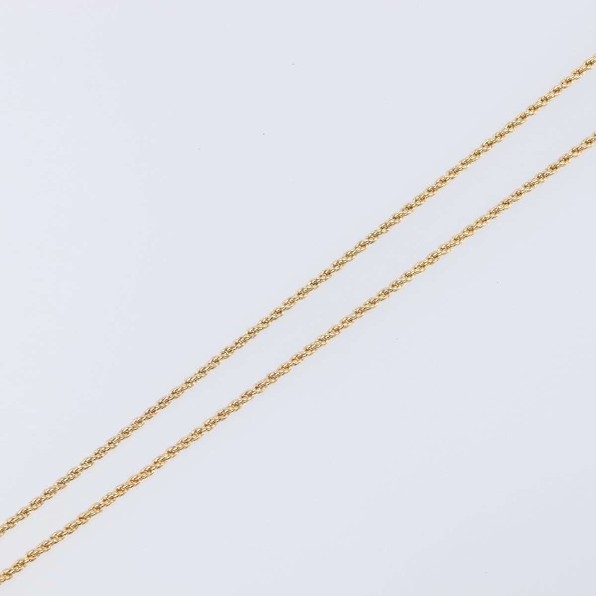 Dior Vintage Gold Tone Crystal Pendant