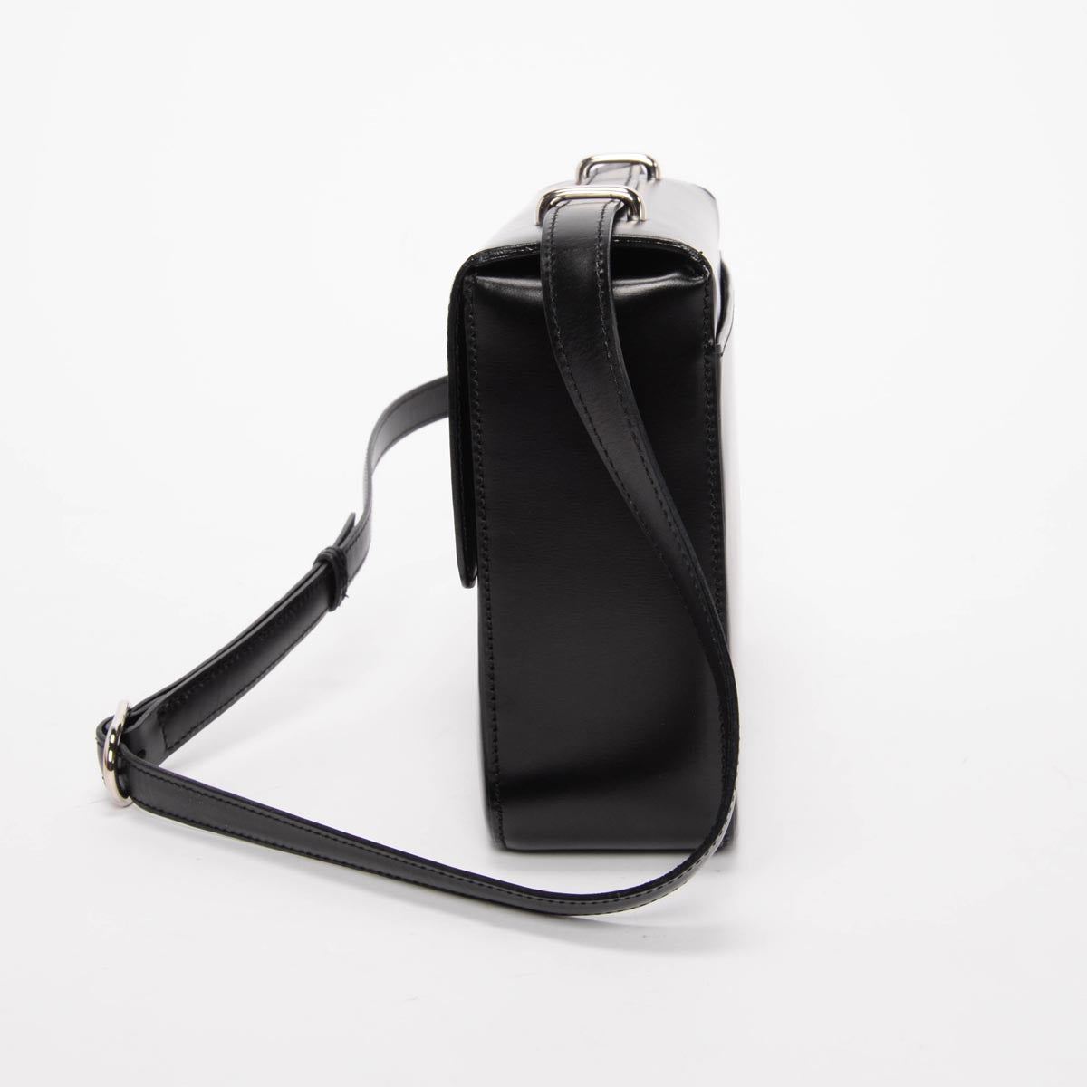 Cartier Black Calfskin Panthere Shoulder Bag