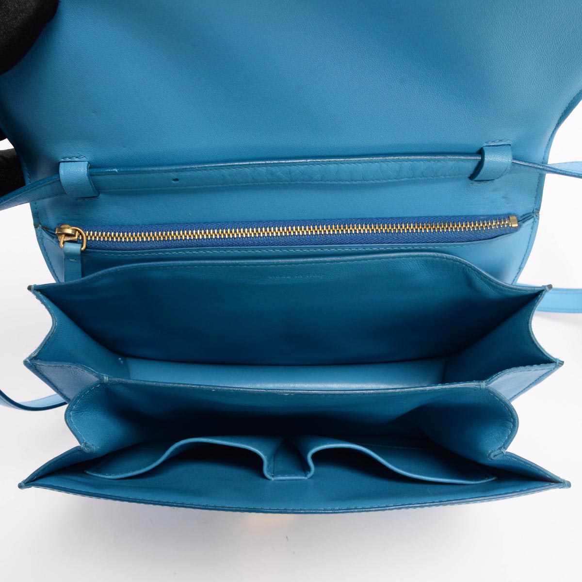 Celine Aqua Box Calf Classic Box Bag