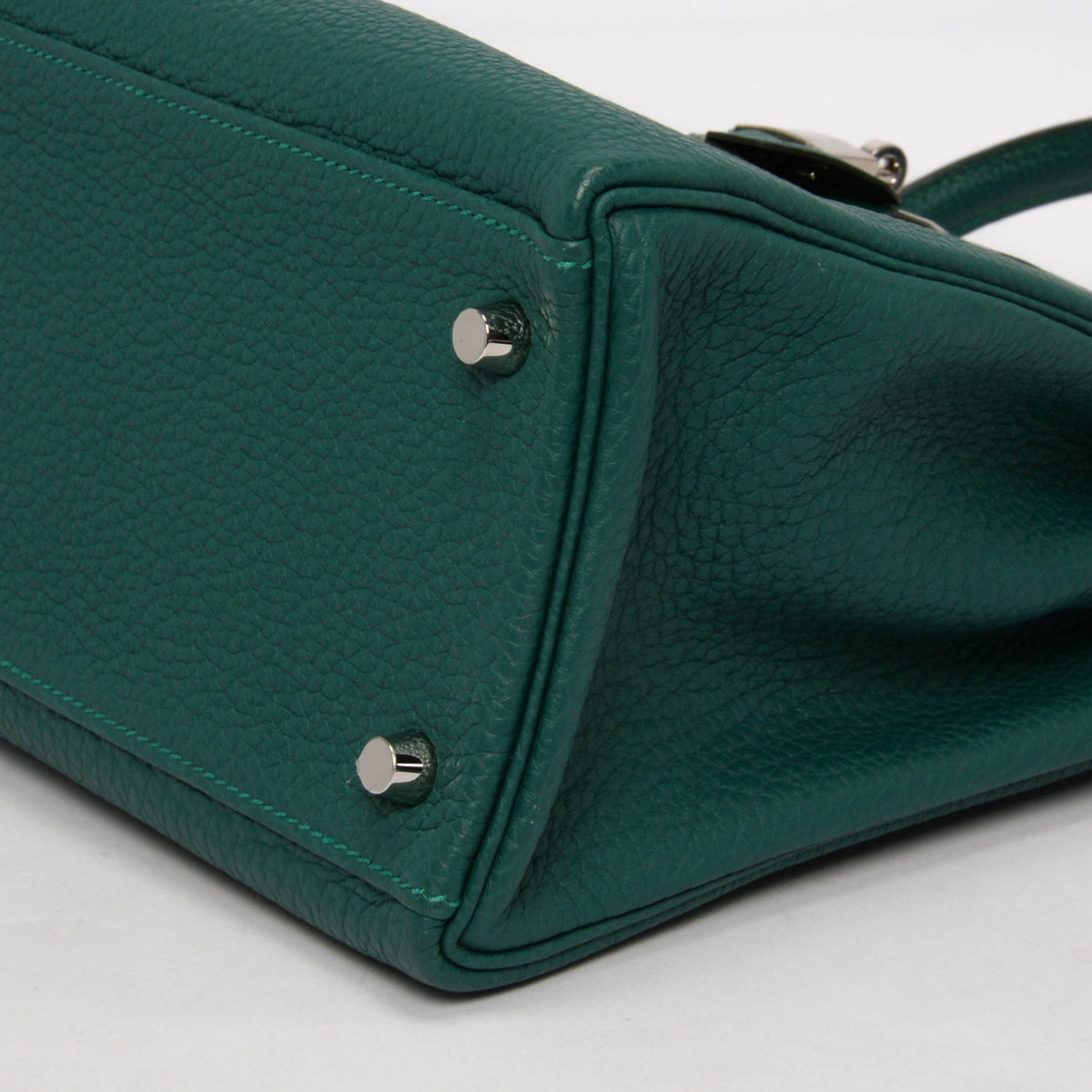 Hermes Malachite Togo Kelly 32 PHW