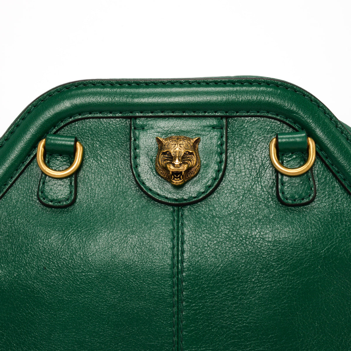 Gucci Emerald Green Calfskin Re(Belle) Small Shoulder Bag