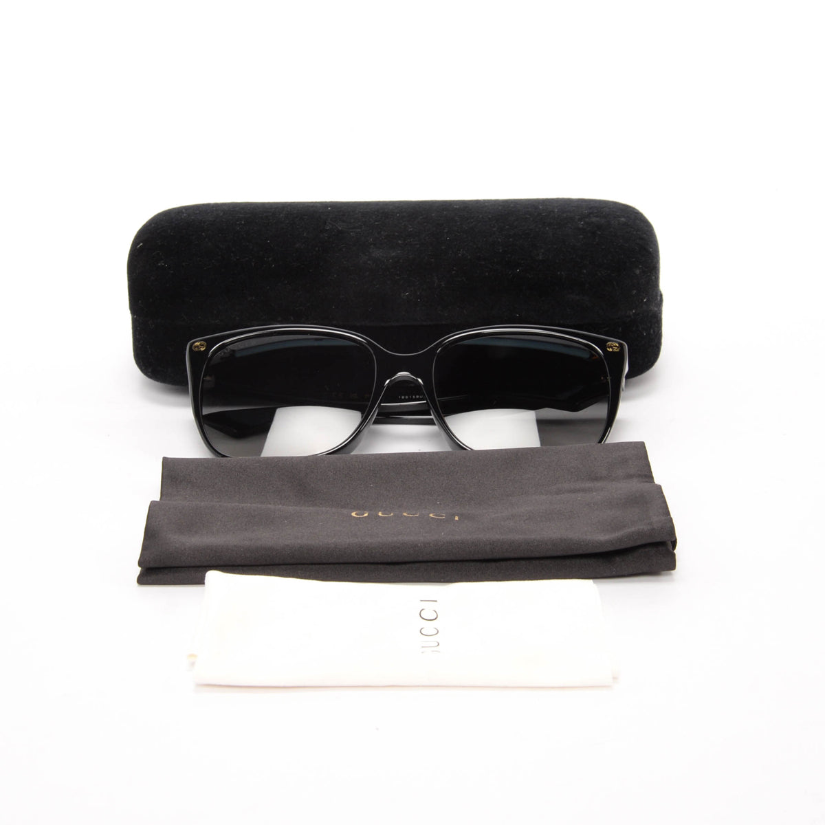 Gucci Black Cat Eye Sunglasses