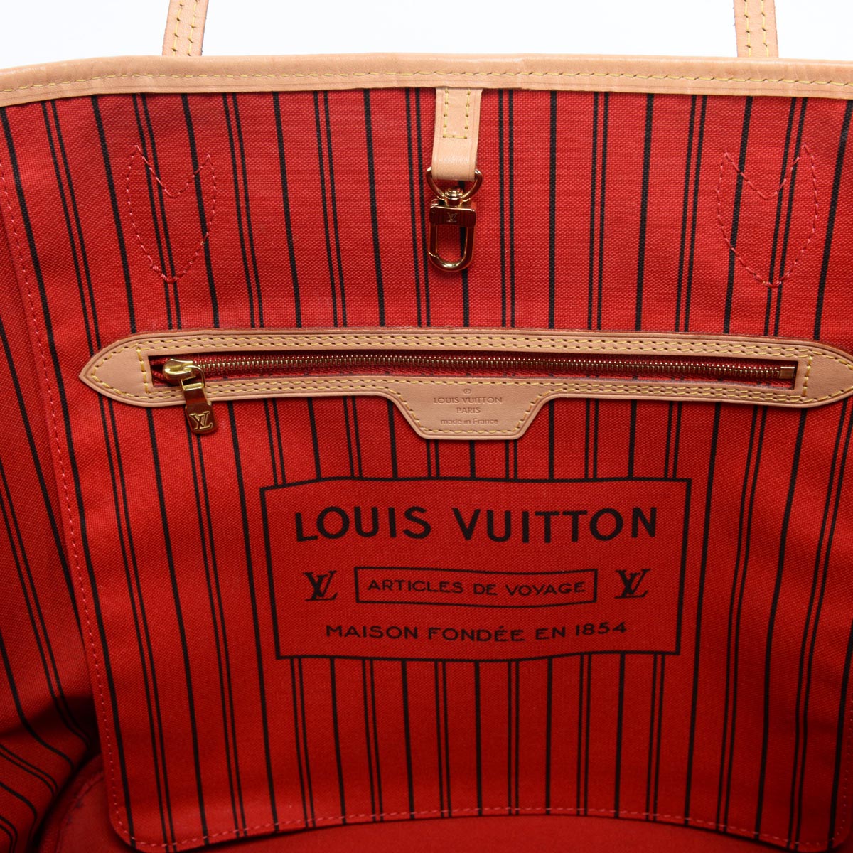 Louis Vuitton Cerise Monogram Canvas Neverfull MM