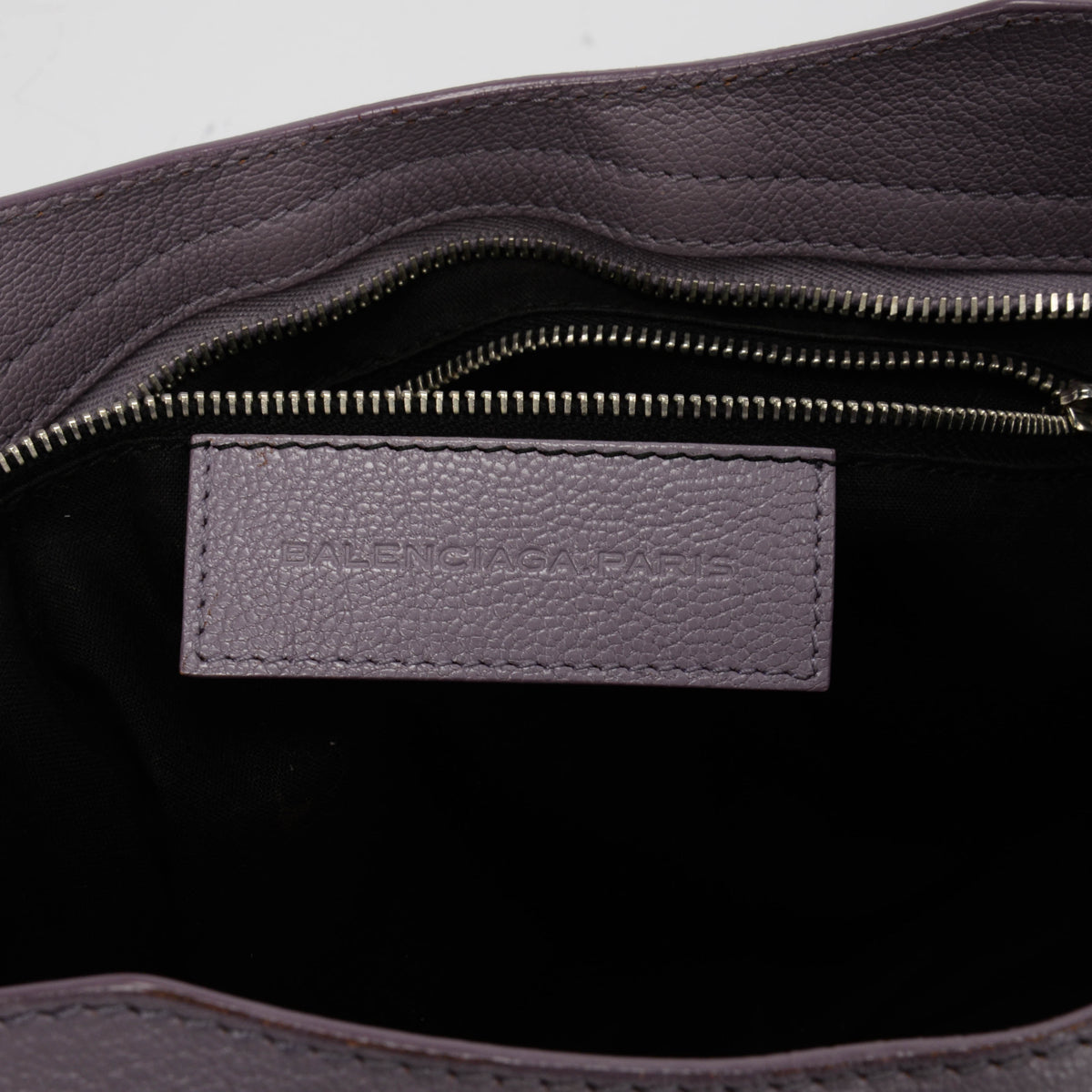 Balenciaga Lilac Goatskin Giant 12 City SHW Bag