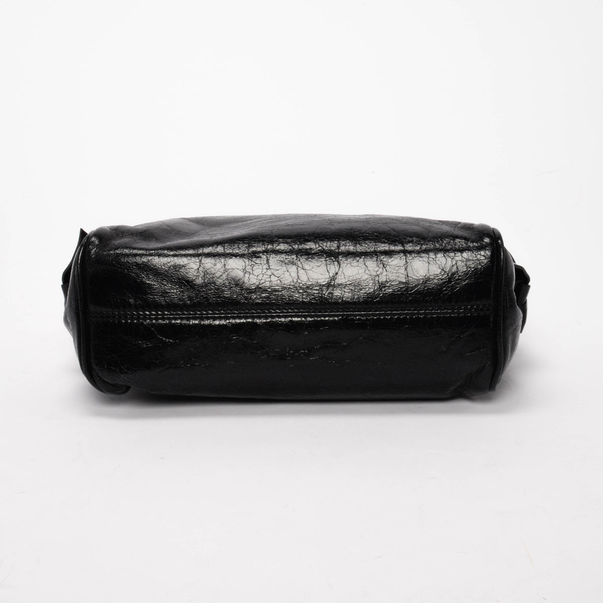 Miu Miu Black Vitello Lux Bow Mini Bag