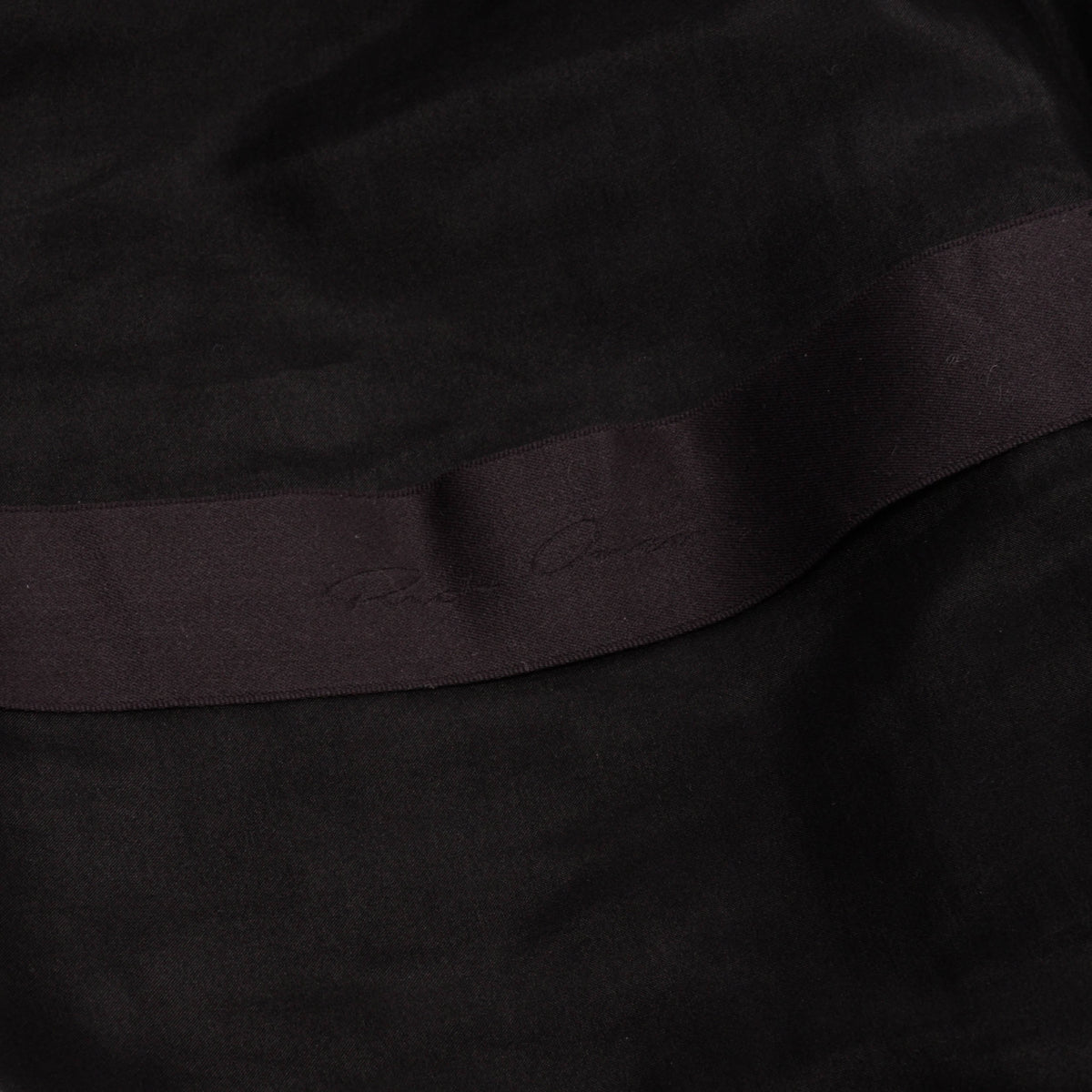 Rick Owens Black Cashmere Embroidered Biker Jacket IT 42